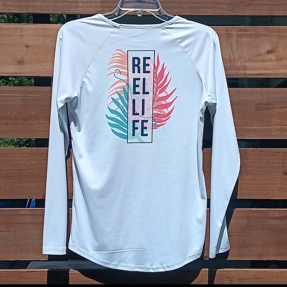 Relife White Long Sleeve Women's Top